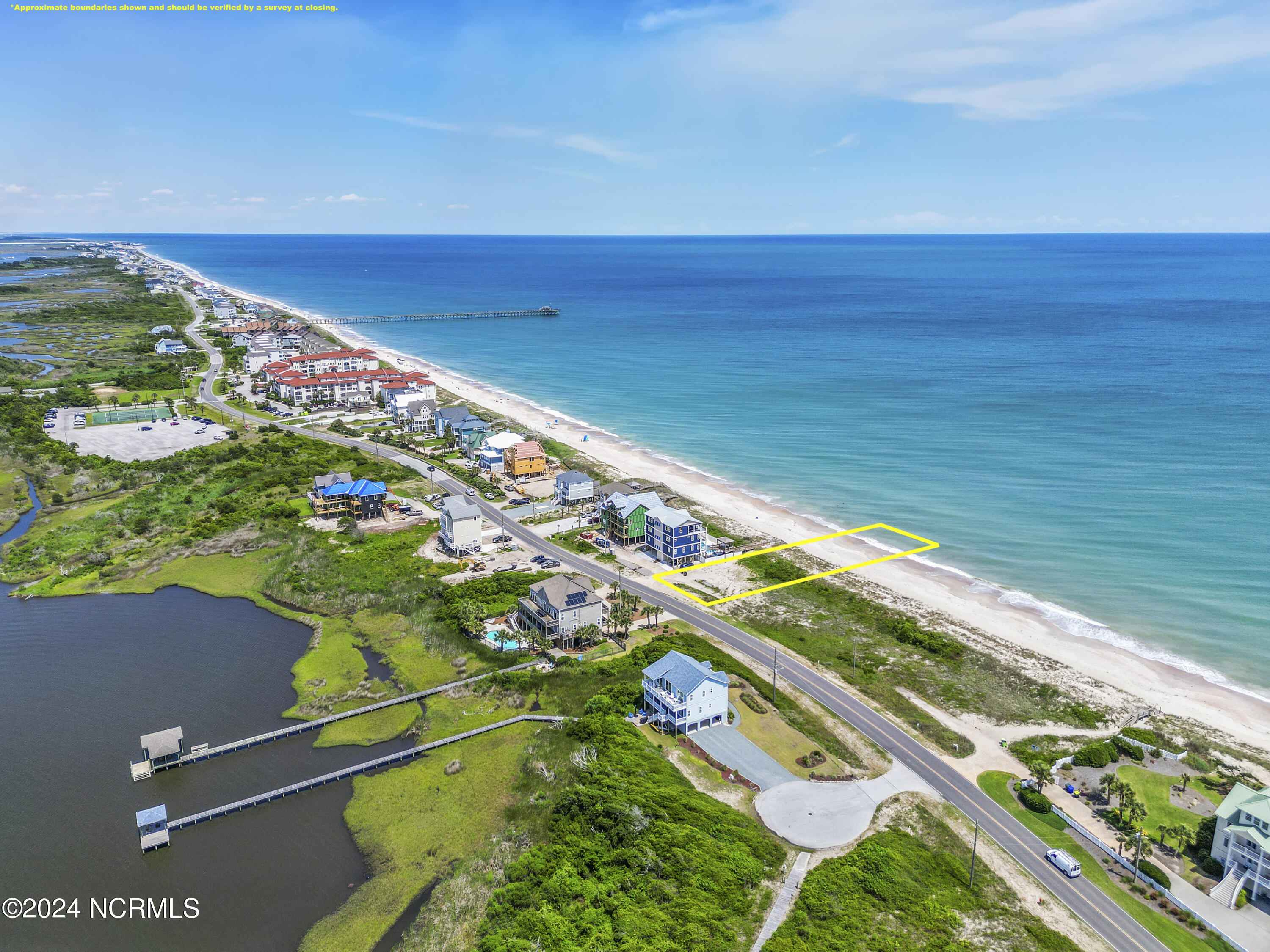 686 New River Inlet Road North Topsail Beach, NC 28460 - Photo 7 of 22 Drone Aerial