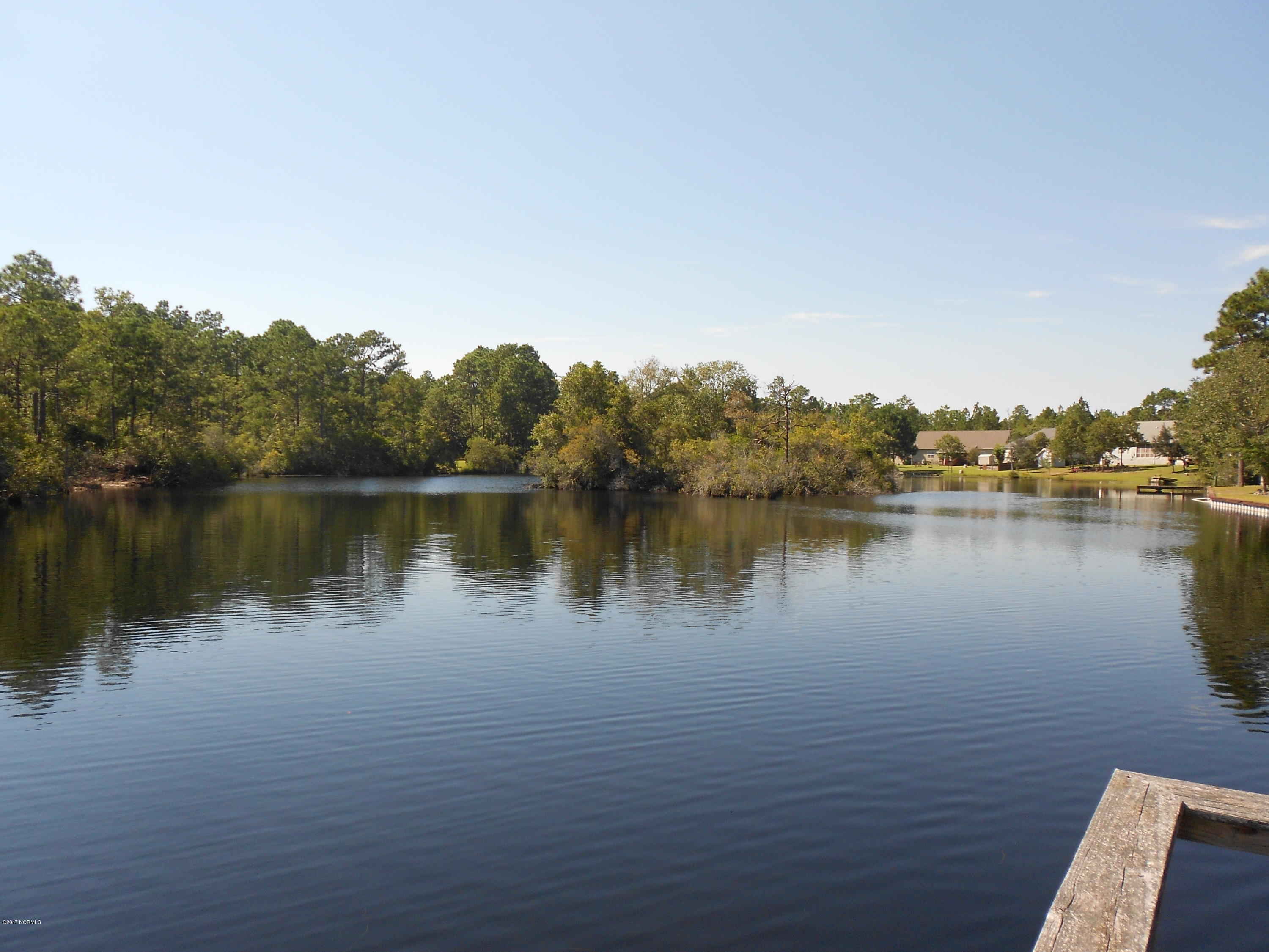 view from dock to right