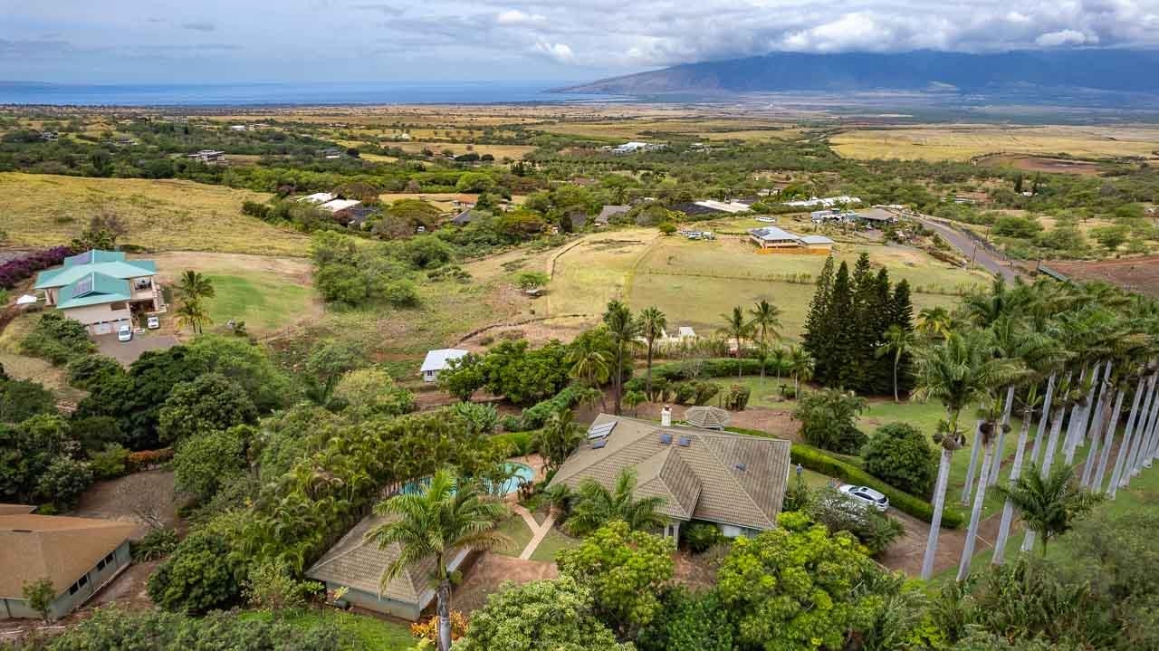 3051 Omaopio Road Kula, HI 96790 - Photo 49 of 50 Aerial view toward south Maui