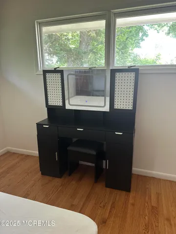 a bathroom with a sink and a vanity