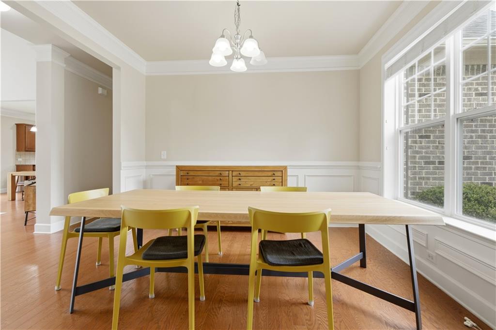 2572 Larson Creek Way Northwest Duluth, GA 30097 - Photo 11 of 50 a view of a dining room with furniture and window