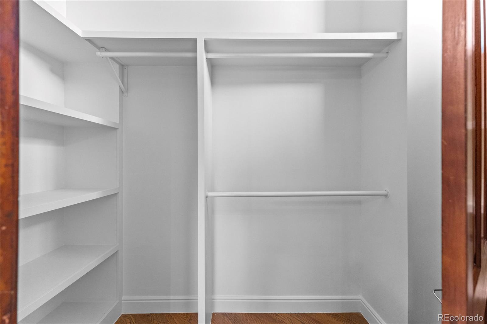 1389 Stuart Street Denver, CO 80204 - Photo 26 of 50 a view of an empty walk in closet