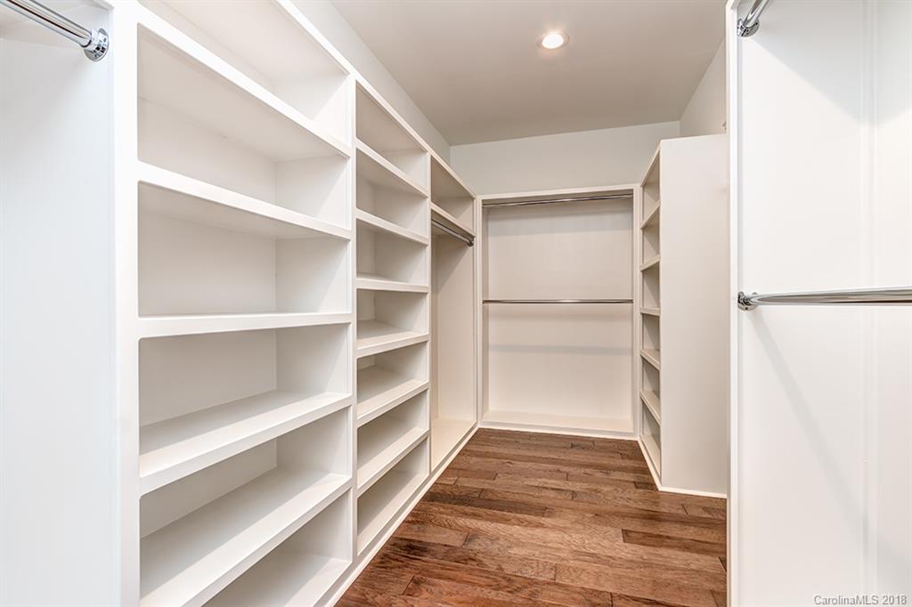 736 Ellsworth Road, Unit 44 Charlotte, NC 28211 - Photo 23 of 36 a view of walk in closet with empty racks