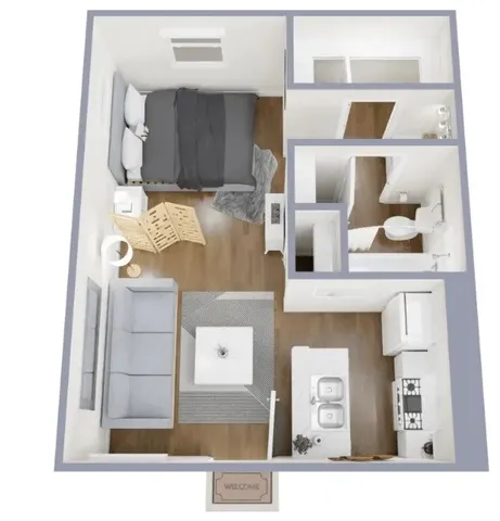 a black and white photo of a living room