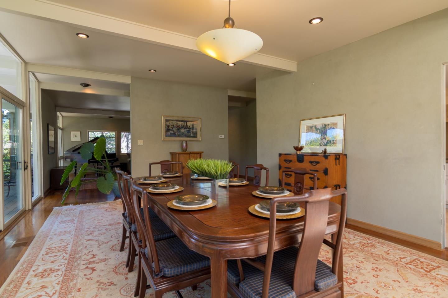 14795 Bohlman Road Saratoga, CA 95070 - Photo 13 of 50 a view of a dining room with furniture