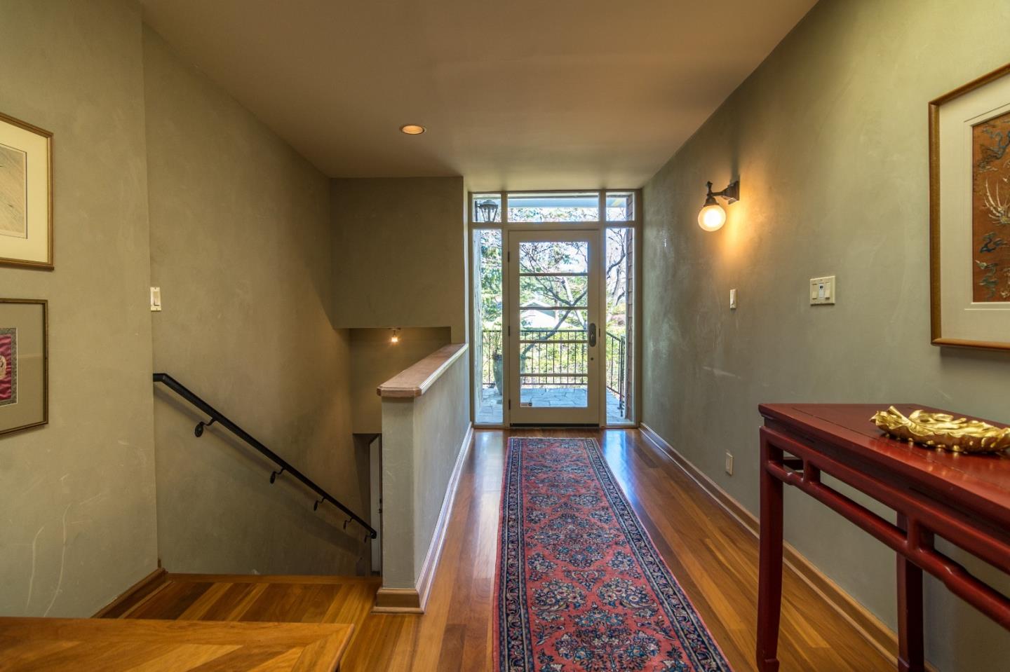 14795 Bohlman Road Saratoga, CA 95070 - Photo 7 of 50 a view of entryway and hall with wooden floor