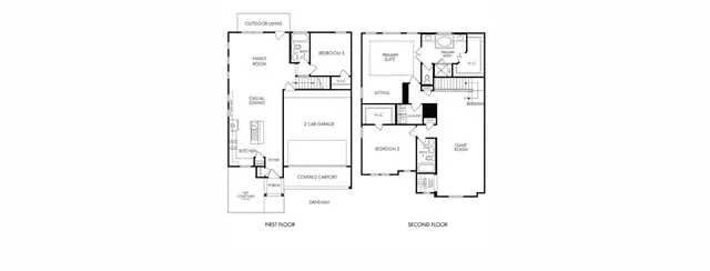 a picture of a floor plan