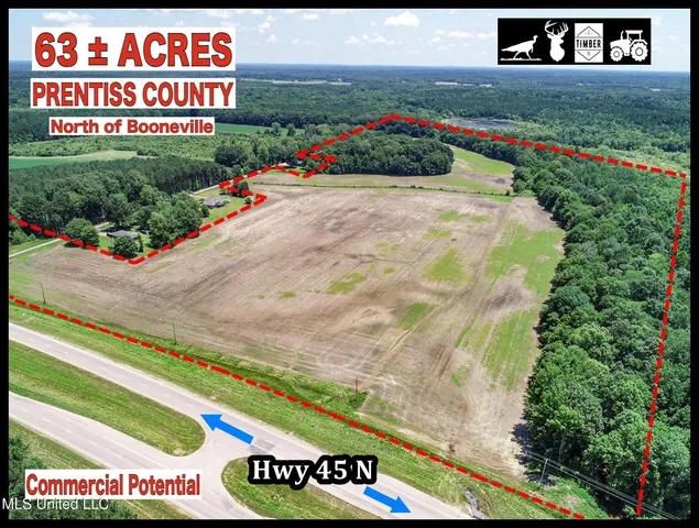 $245,700 | 45 Highway 45, Rienzi, MS 38865