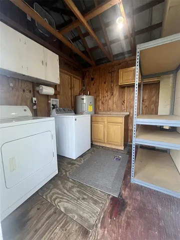 a view of storage and utility room