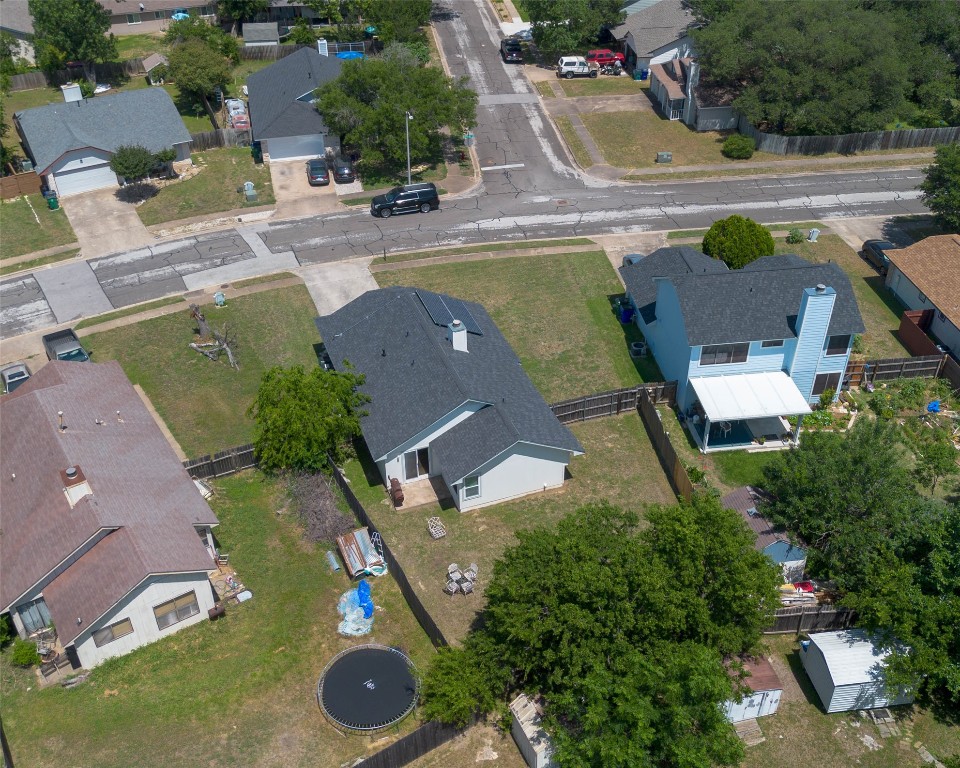 611 Penny Lane Cedar Park, TX 78613 - Photo 25 of 28 an aerial view of a house with swimming pool and outdoor space