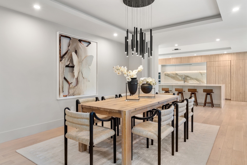 20 Old Farm Road Newton, MA 02459 - Photo 12 of 39 a view of a dining room with furniture window and outside view