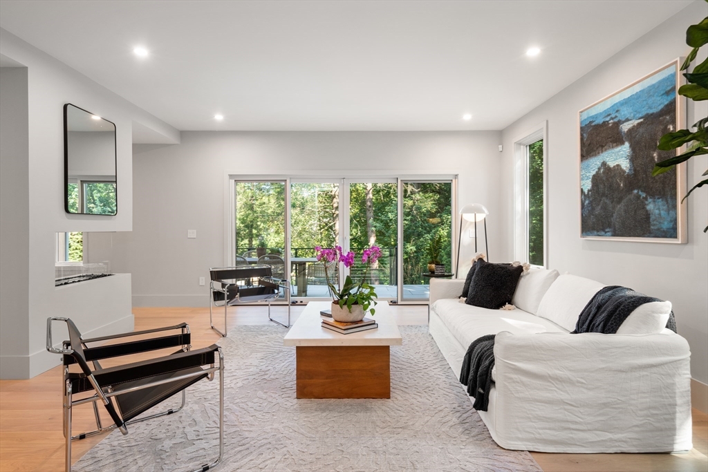 20 Old Farm Road Newton, MA 02459 - Photo 9 of 39 a living room with furniture and a potted plant