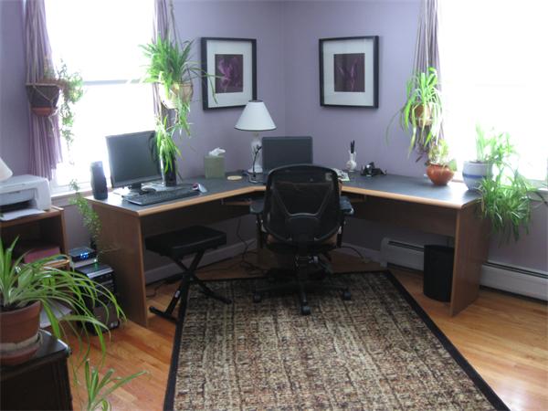 1244 Burts Pit Road Northampton, MA 01062 - Photo 13 of 30 a workspace with furniture and a potted plant