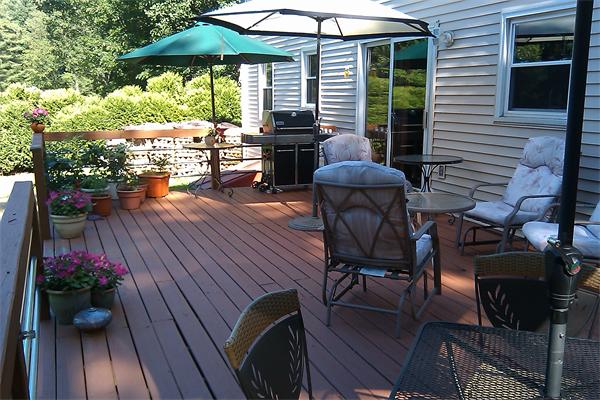 1244 Burts Pit Road Northampton, MA 01062 - Photo 20 of 30 a view of a deck with furniture