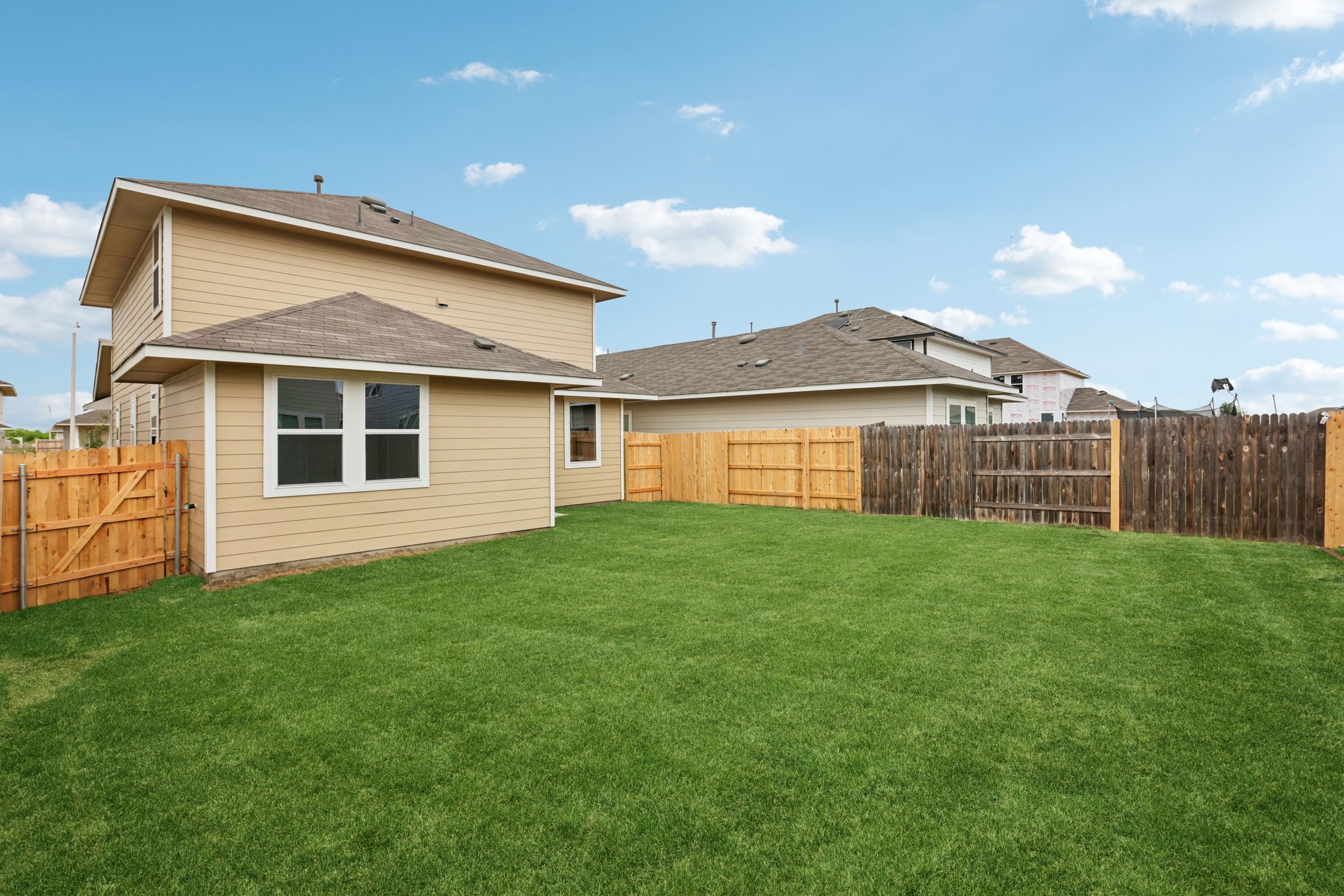 297 Jade Street Maxwell, TX 78656 - Photo 37 of 40 a view of a backyard of the house
