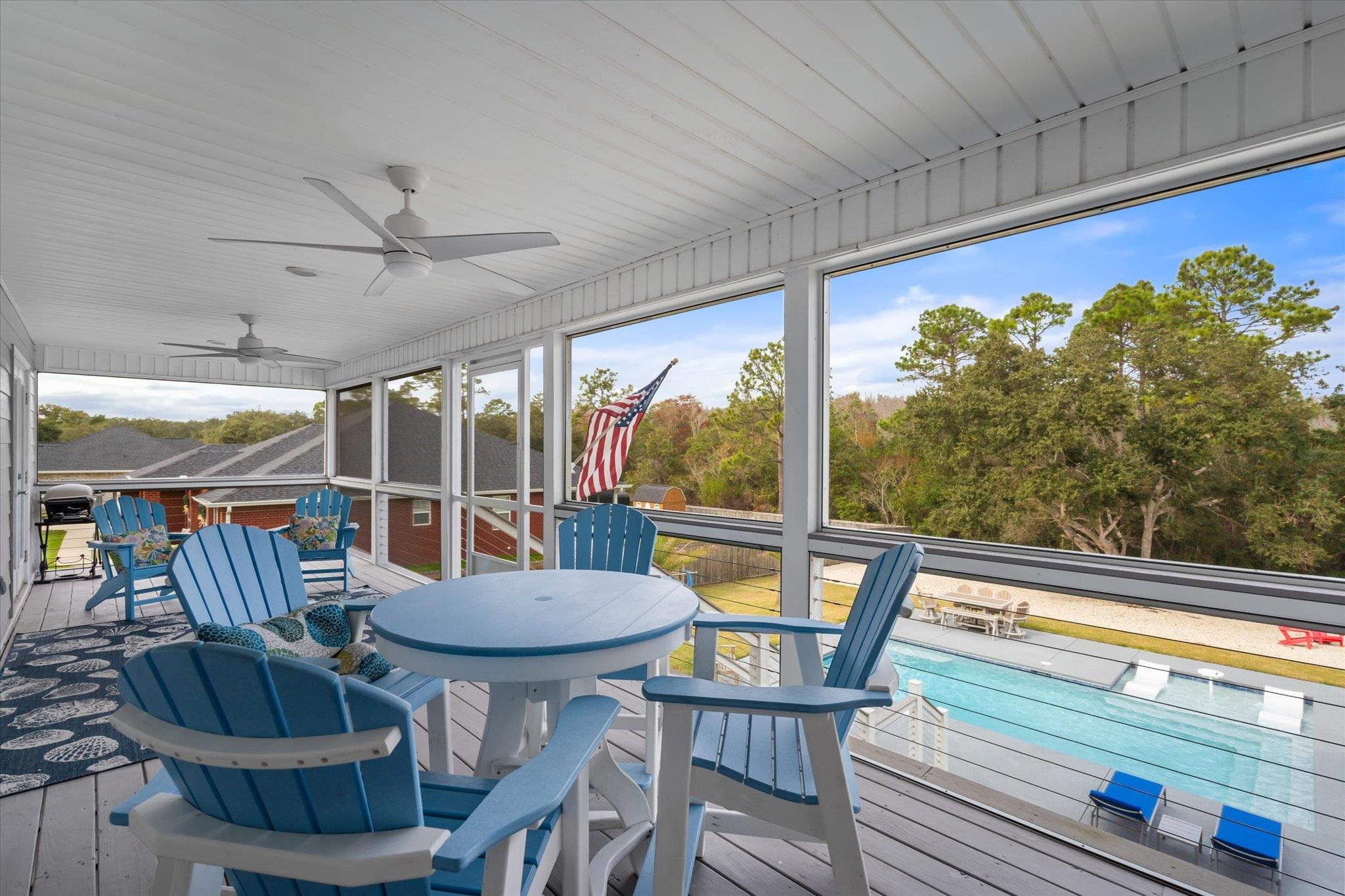 25577 West Oak Ridge Drive Orange Beach, AL 36561 - Photo 17 of 29 Back Porch
