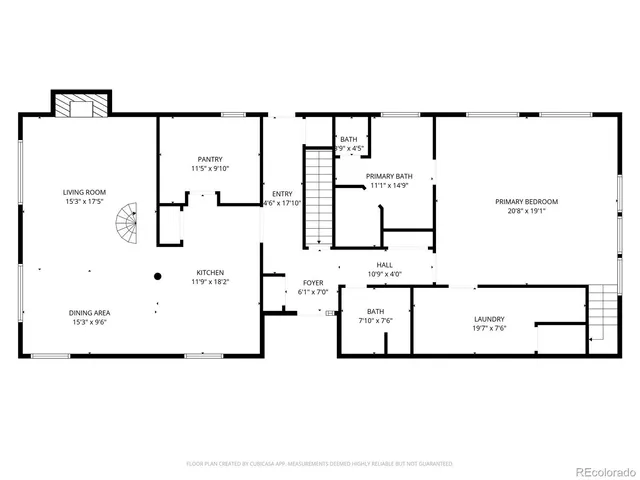 a picture of a floor plan