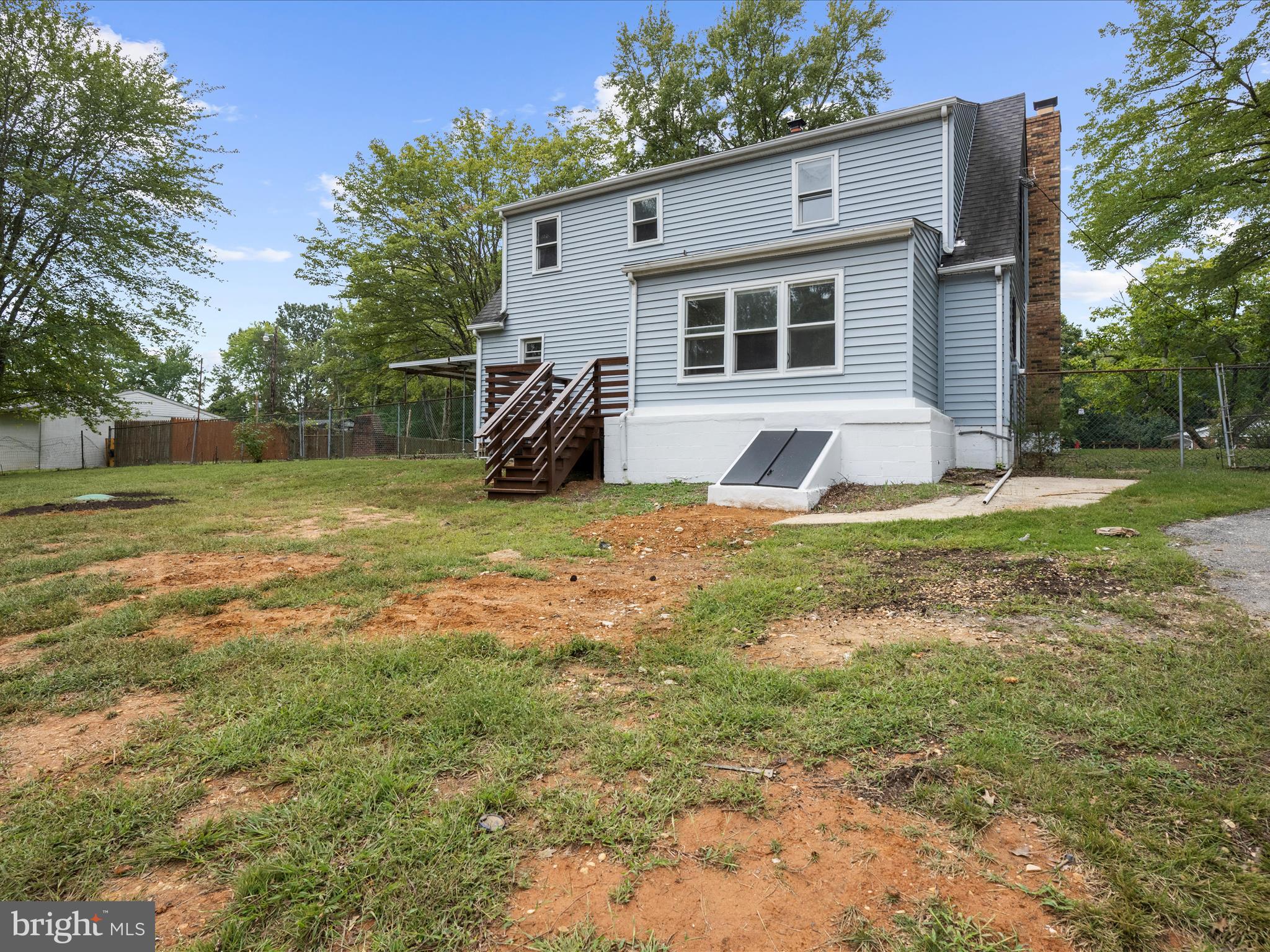 5660 New Cut Road Marbury, MD 20658 - Photo 34 of 38 a view of a house with backyard and trees