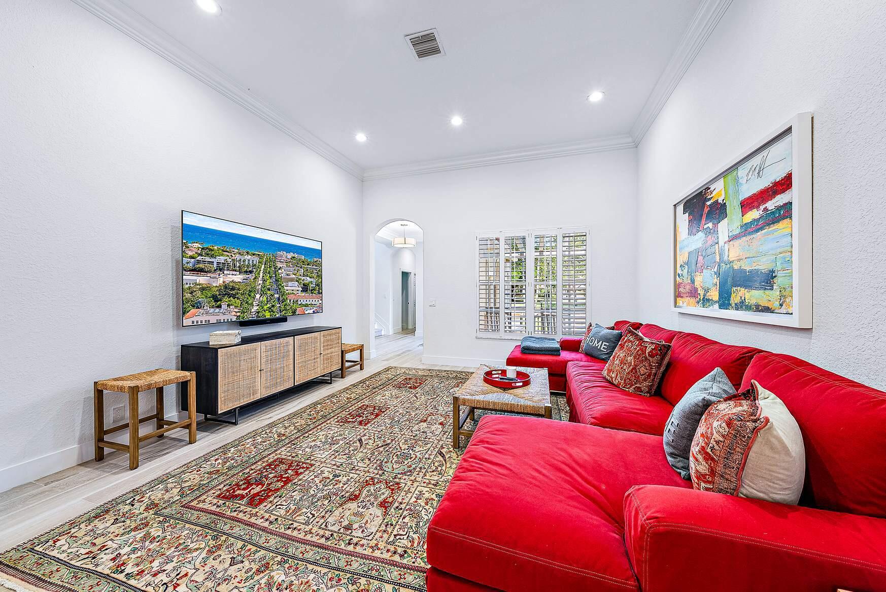 102 Via Santa Cruz Jupiter, FL 33458 - Photo 6 of 30 a living room with furniture and a rug