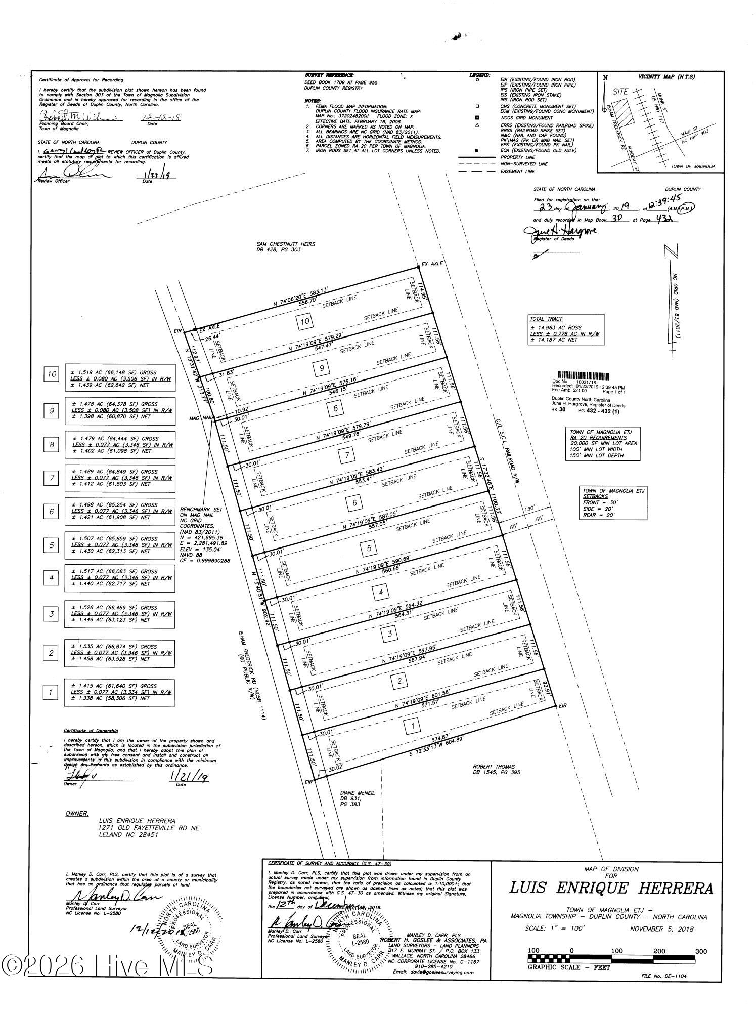 Lot 1 Isham Frederick Road Magnolia, NC 28453 - Photo 2 of 2