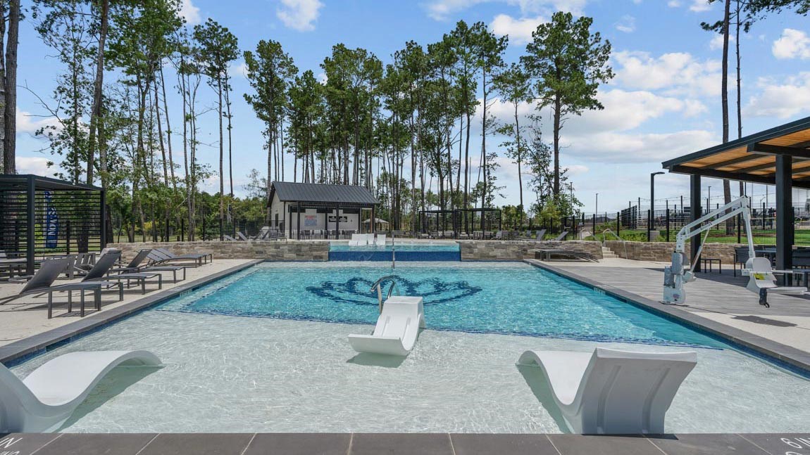 4436 Wapama Falls Loop Conroe, TX 77303 - Photo 23 of 39 a view of outdoor space yard and patio