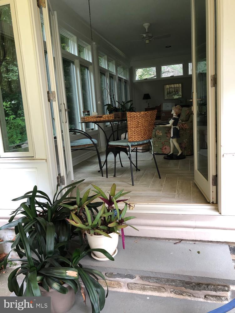 203 Fisher Road Jenkintown, PA 19046 - Photo 37 of 45 Sunroom Exit to Patio
