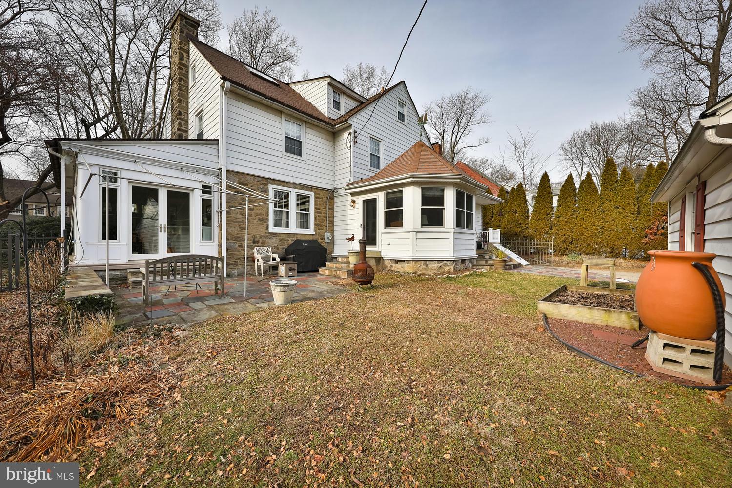 203 Fisher Road Jenkintown, PA 19046 - Photo 41 of 45 Rear Exterior
