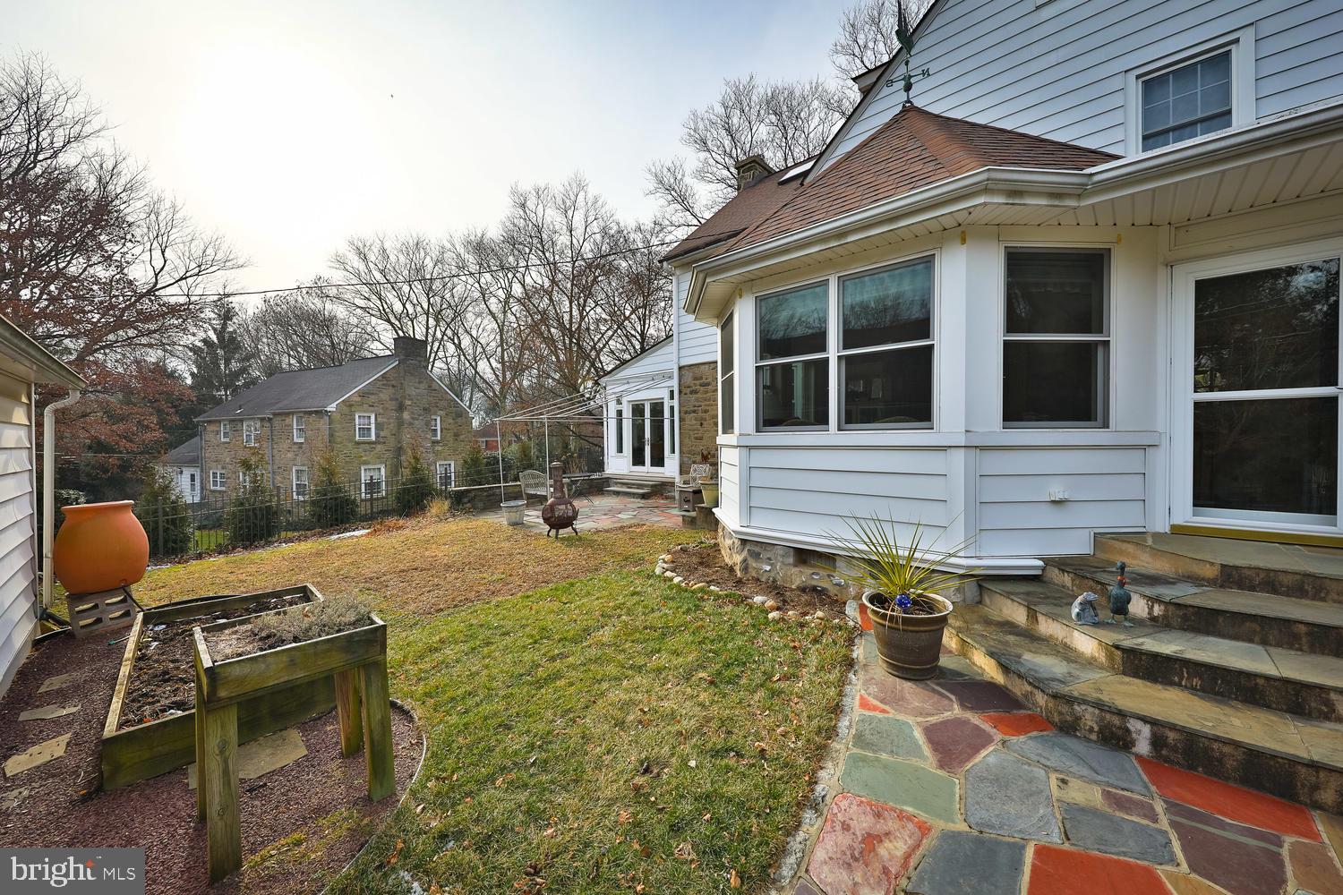 203 Fisher Road Jenkintown, PA 19046 - Photo 42 of 45 Rear Exterior