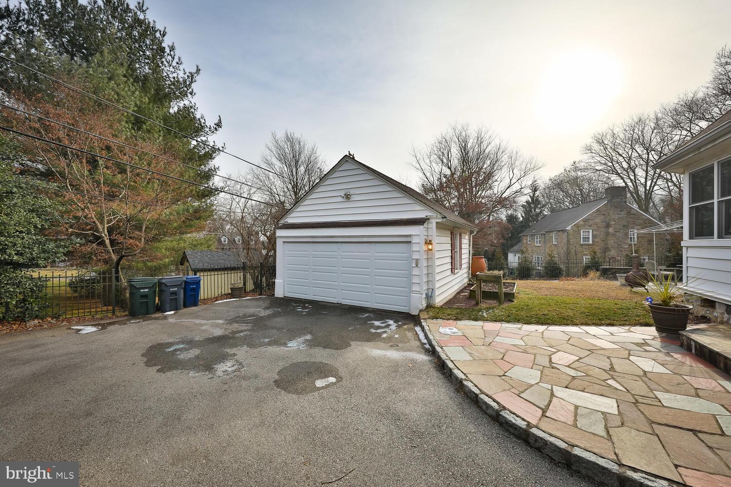 203 Fisher Road Jenkintown, PA 19046 - Photo 43 of 45 2 Car Detached Garage