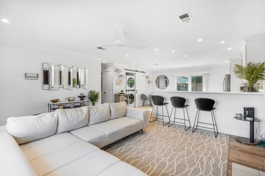 1364 Bouret Drive San Jose, CA 95118 - Photo 7 of 35 a living room with furniture and a large window