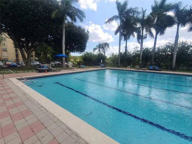 a view of outdoor space with seating area