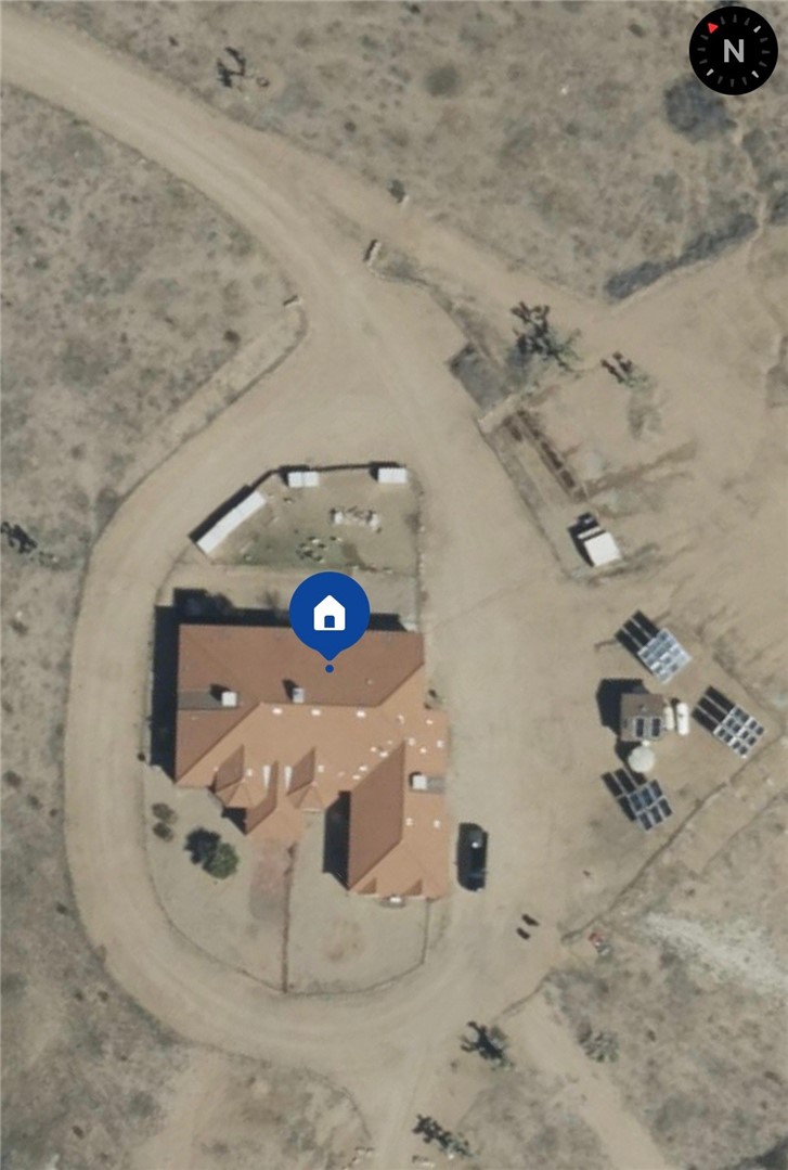 21038 South Cheyenne Road Yucca, AZ 86438 - Photo 8 of 98 Bird's eye view featuring view of desert