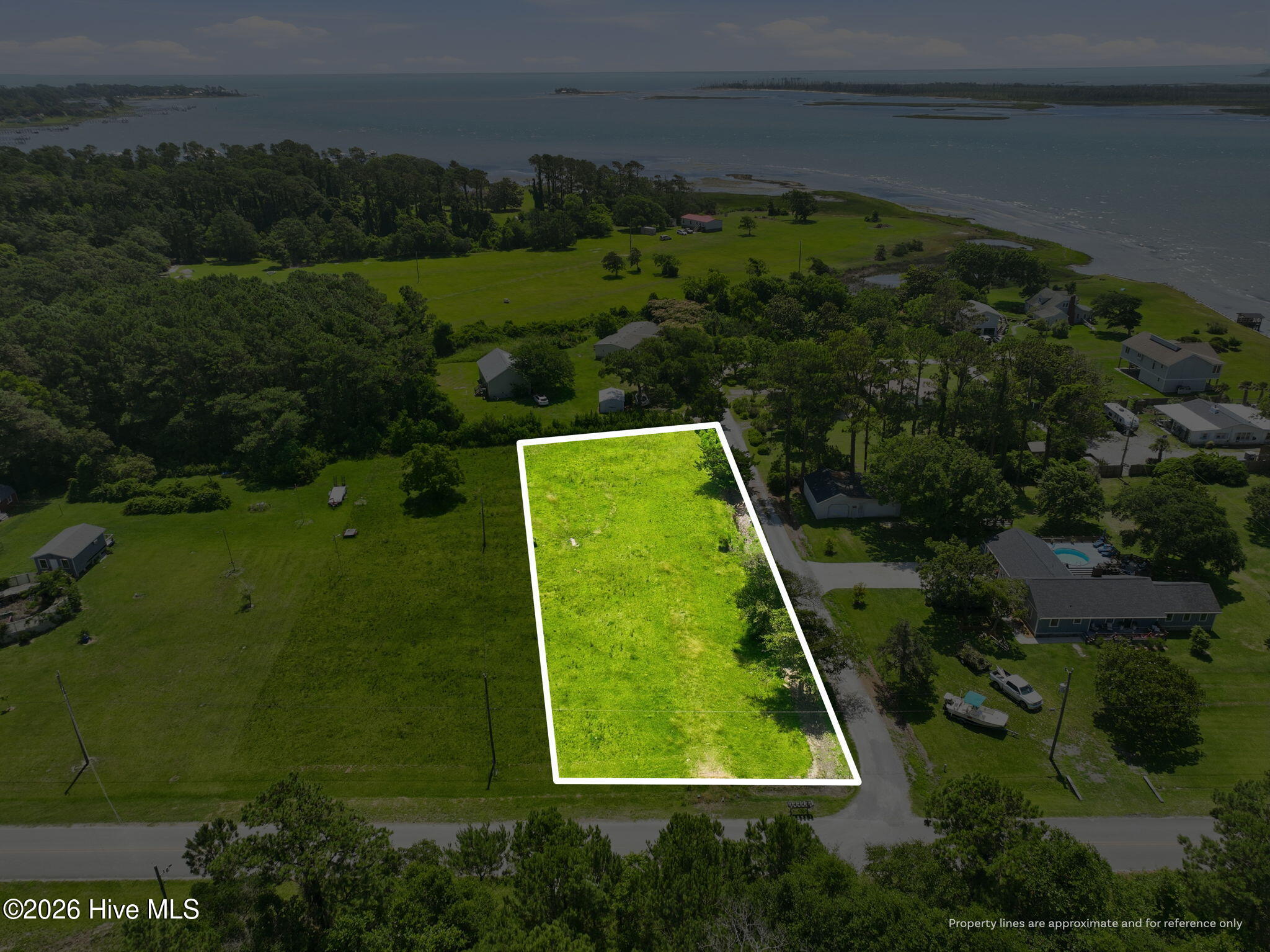 233 Ferry Dock Road Gloucester, NC 28528 - Photo 2 of 15 Outline of Property