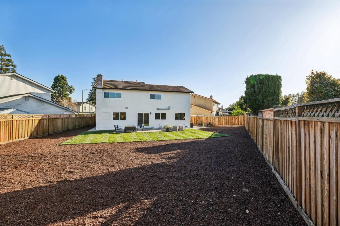 2043 Shellback Place San Jose, CA 95133 - Photo 46 of 52 a view of a house with backyard and trees