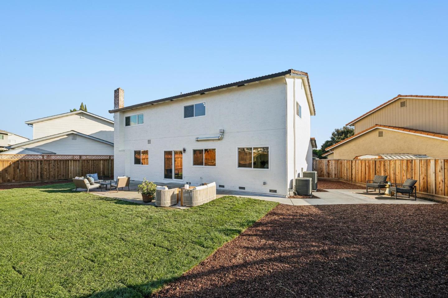 2043 Shellback Place San Jose, CA 95133 - Photo 49 of 52 a front view of house with yard outdoor seating and barbeque oven