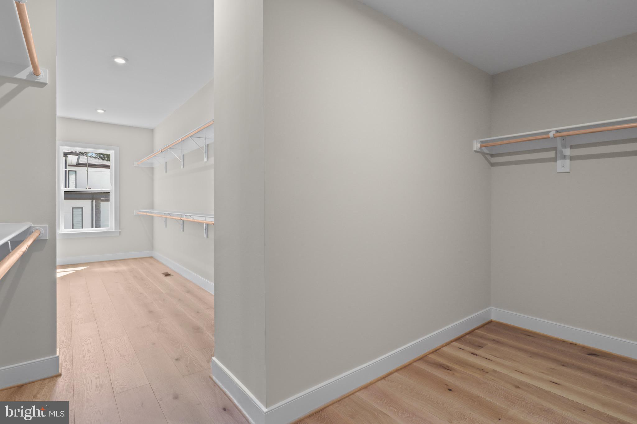 1749 Beulah Road Vienna, VA 22182 - Photo 52 of 88 a view of empty room with wooden floor and fan