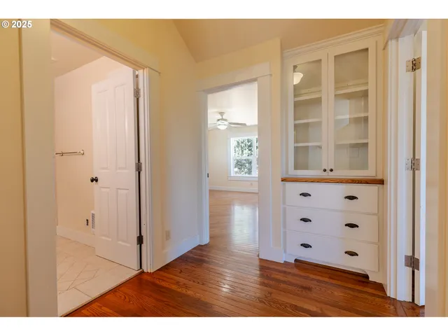 a view interior of a house and wooden floor