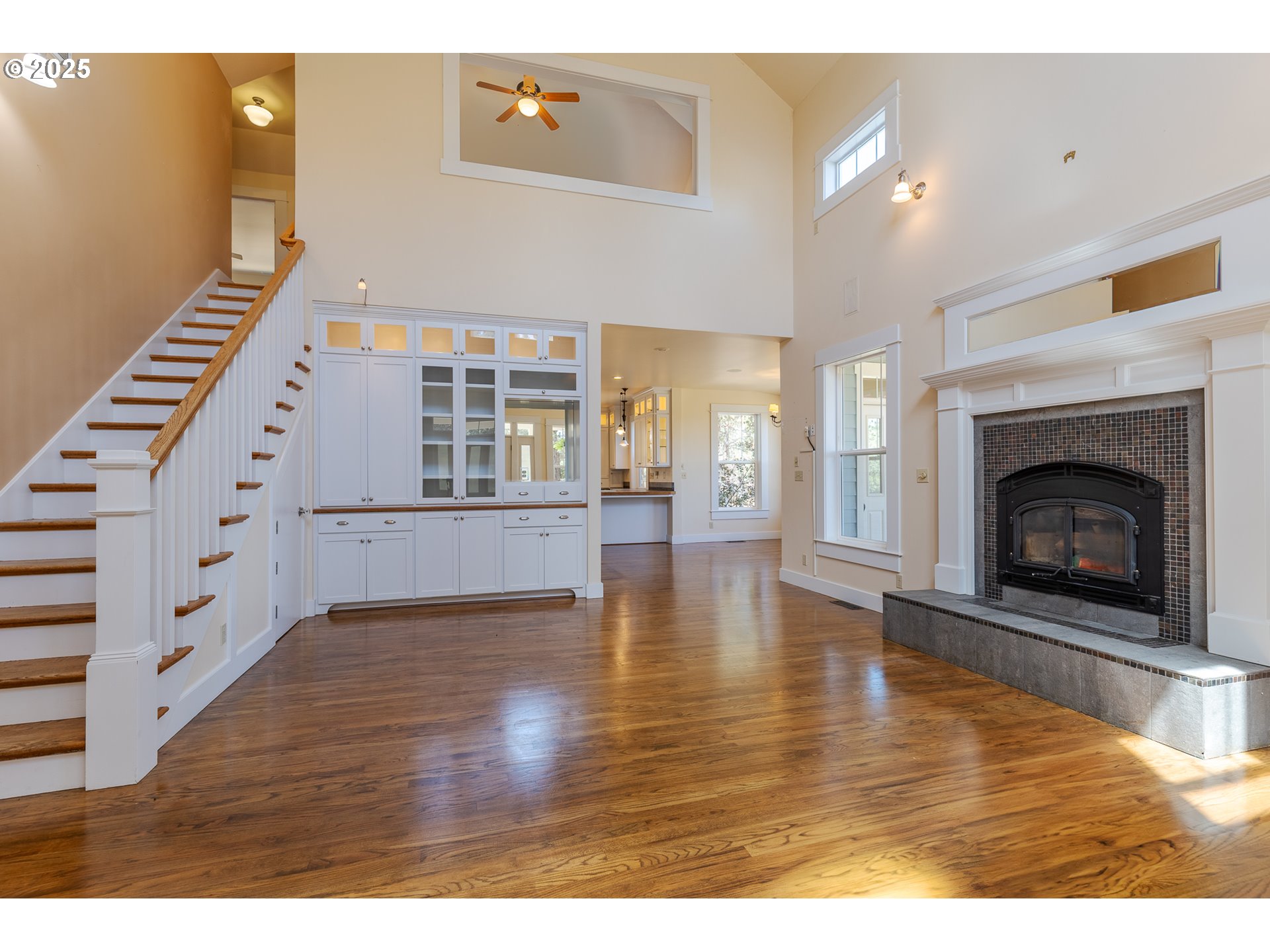 7140 Jake Road Klamath Falls, OR 97601 - Photo 2 of 47 a view of an empty room with window and fireplace