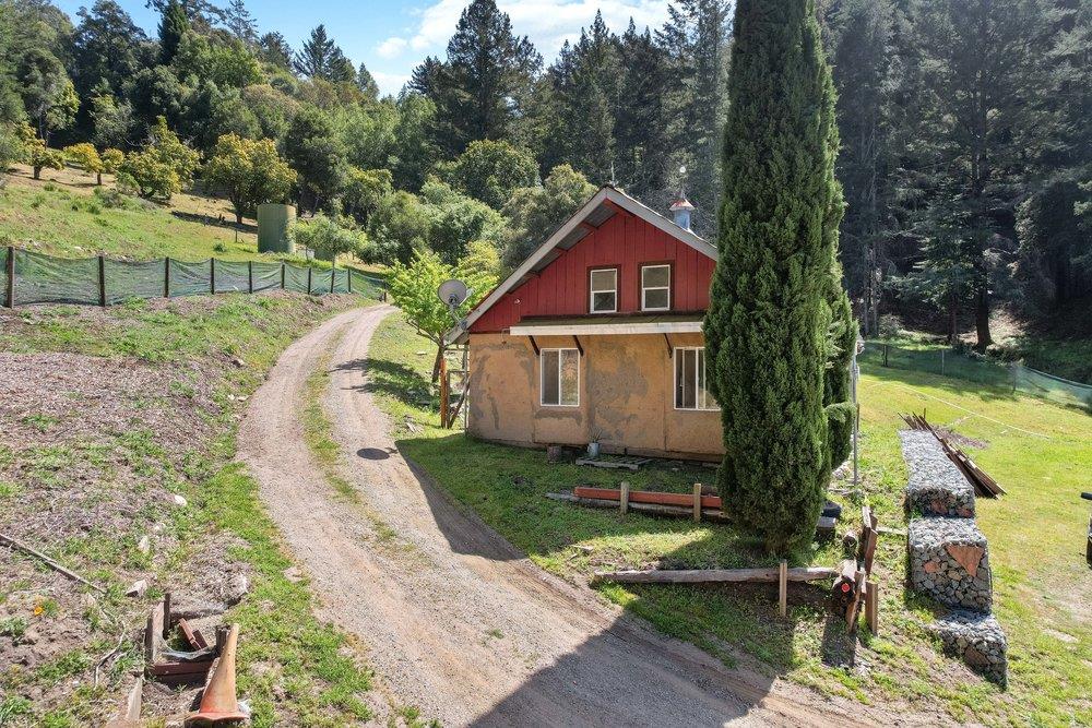 1003 Laurel Glen Road Soquel, CA 95073 - Photo 6 of 115 a aerial view of a house with a yard