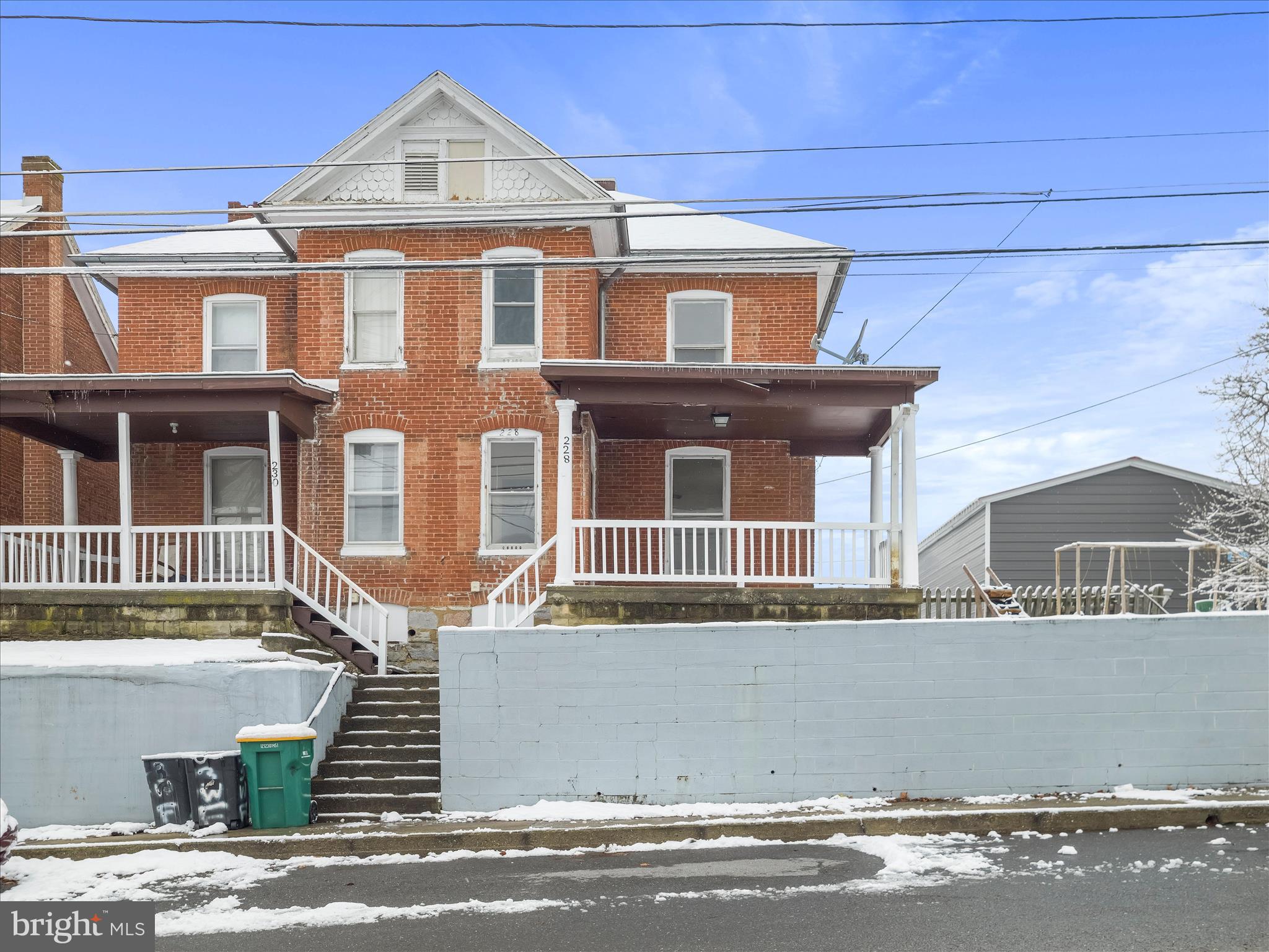 front view of a house
