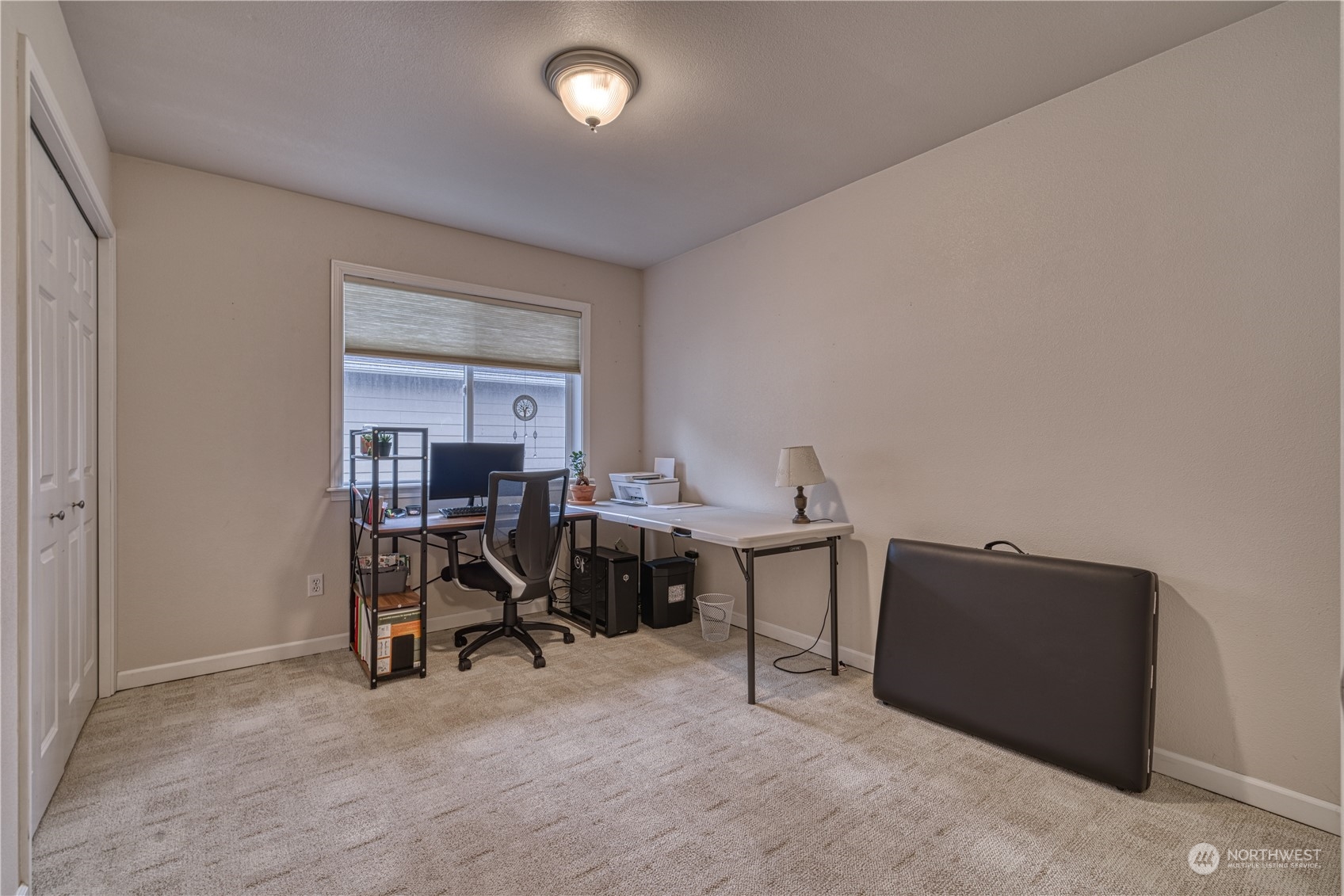 70 Northeast Wagon Wheel Road Belfair, WA 98528 - Photo 15 of 33 a view of workspace with furniture