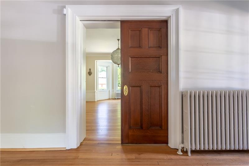 520 Pine Road Sewickley, PA 15143 - Photo 21 of 23 Spectacular pocket doors are found on the main level.