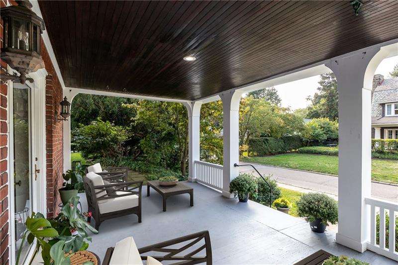 520 Pine Road Sewickley, PA 15143 - Photo 22 of 23 Recently remodeled porches add to the character of this wonderful home.