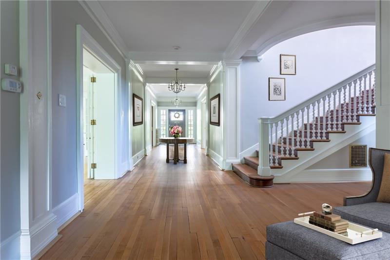 520 Pine Road Sewickley, PA 15143 - Photo 10 of 23 The incredible grand entry provides easy access to most rooms of the first level