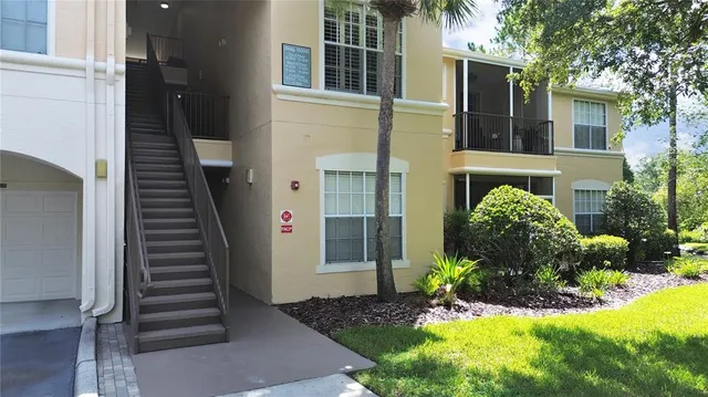 a view of a back yard of the house