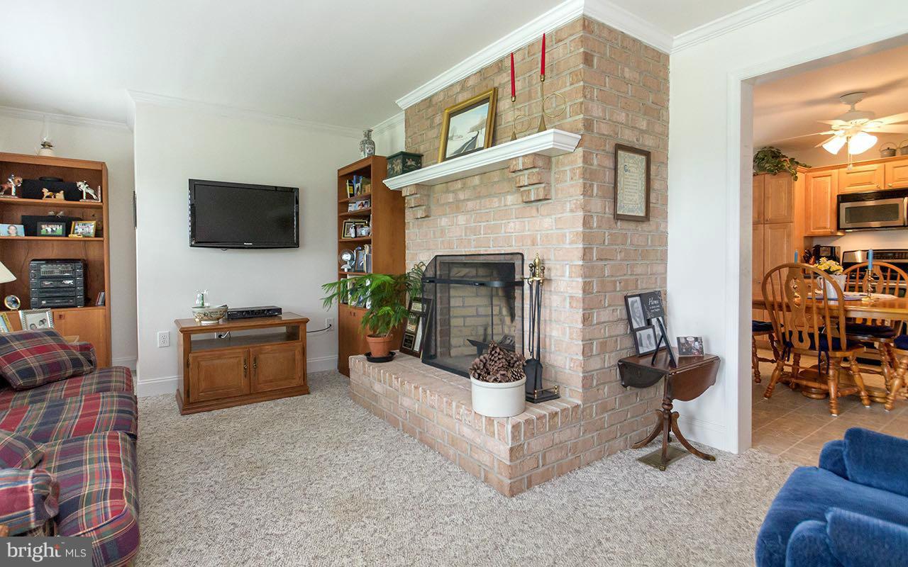 18750 Vernon Road White Hall, MD 21161 - Photo 14 of 30 Cozy living room with fireplace
