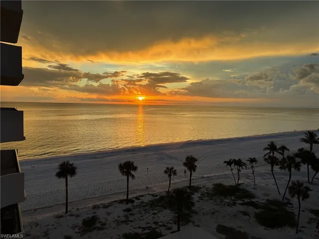 a buildings view with a garden