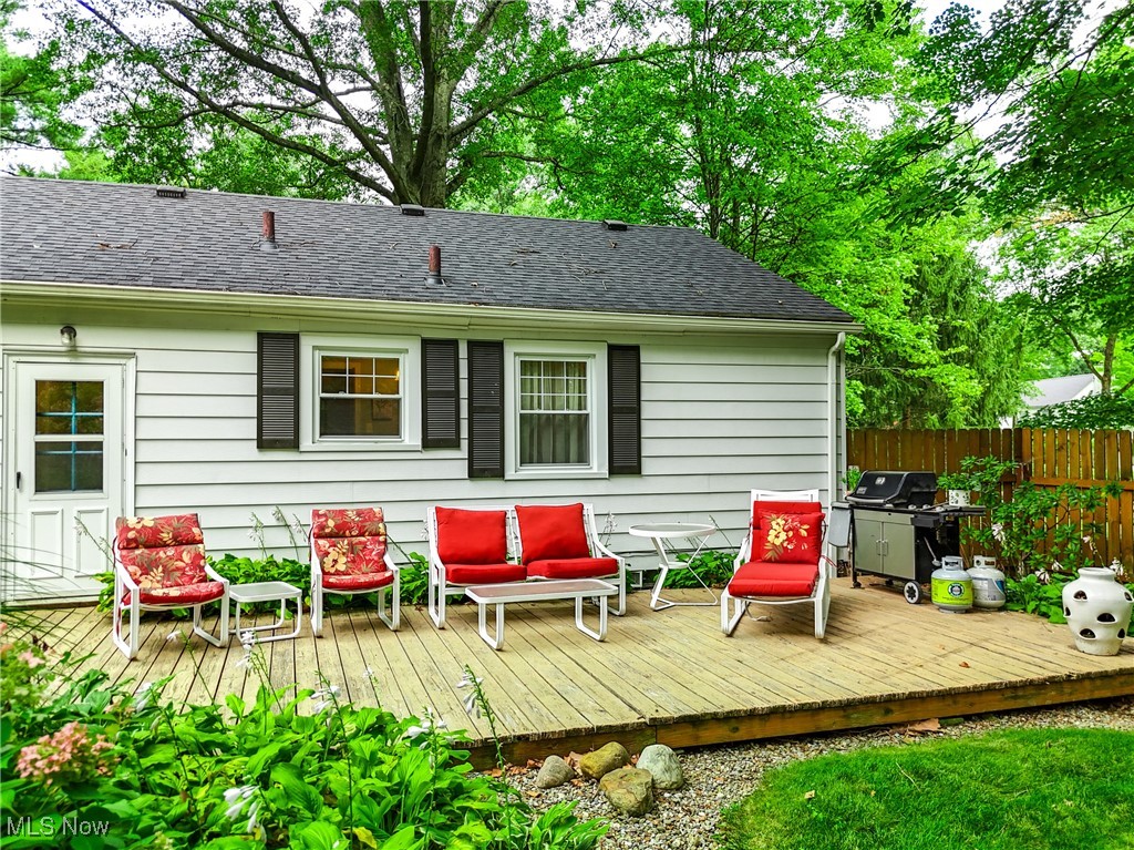 2488 Holgate Road Akron, OH 44313 - Photo 46 of 50 View of the large wooden deck