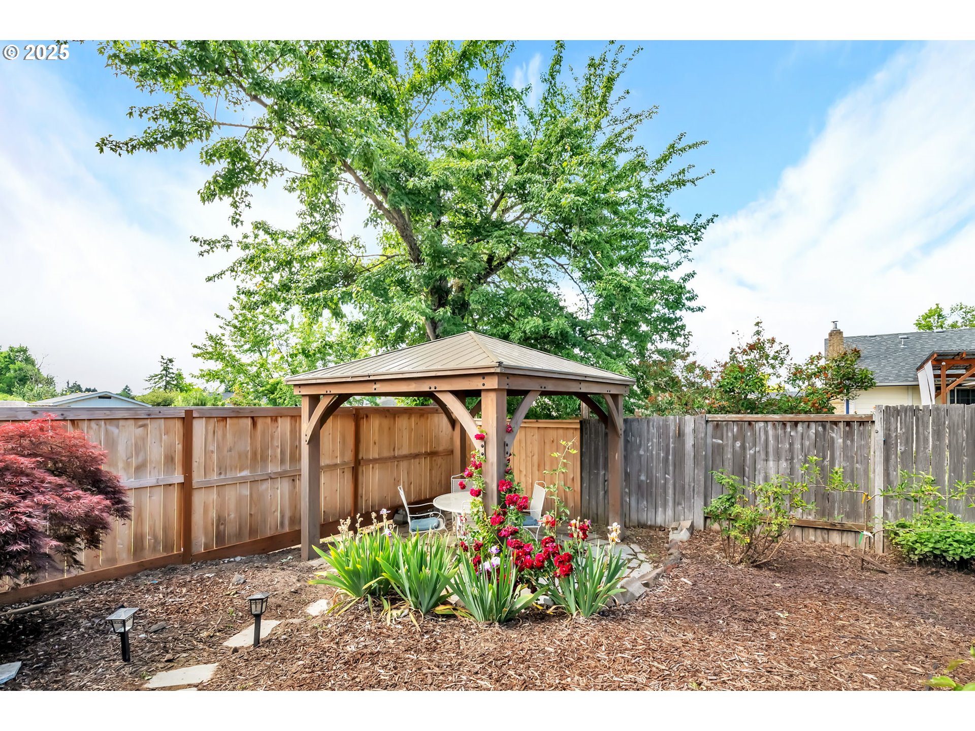 590 Granite Place Springfield, OR 97477 - Photo 18 of 21 a backyard of a house with lots of green space
