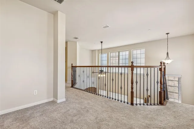a view of a livingroom with furniture